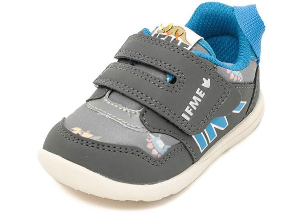 

Baby Shoes Dinosaur Series GRAY cm 3E [Ifme] 12.0 сірий колір