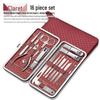 19-Piece Nail Care Set: Cuticle Nippers, Nail Clippers, Art Tools