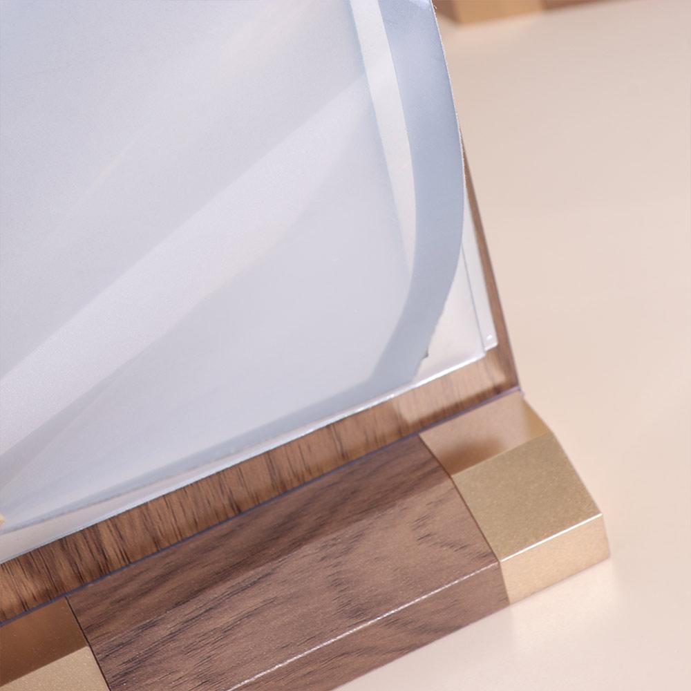 Loose Leaf Ads Display Stand Multi Page Sign Holder Display Stand For Bar Restaurant Business Card