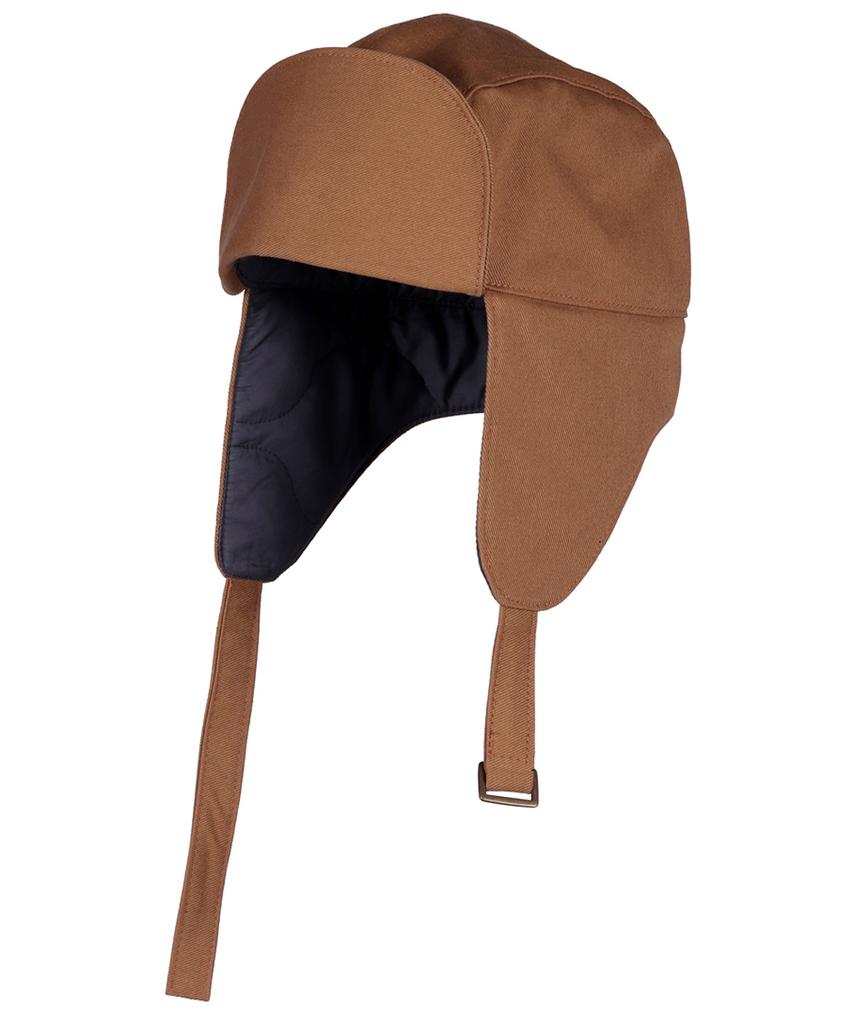 Seinteukeulu Yuze Bag & Force Padded Trooper Hat Bfp-1501 Camel