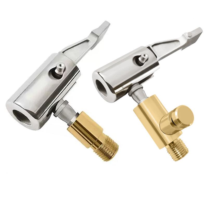 6mm Tire Valve Air Chuck Car Track Tyre Airline Quick Connector Pump Thread Nozzle Adapter Car Pump Accessories Car Repair Tool