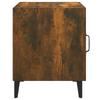 Nightstands 2 pcs Smoked Oak Wood Based Material
