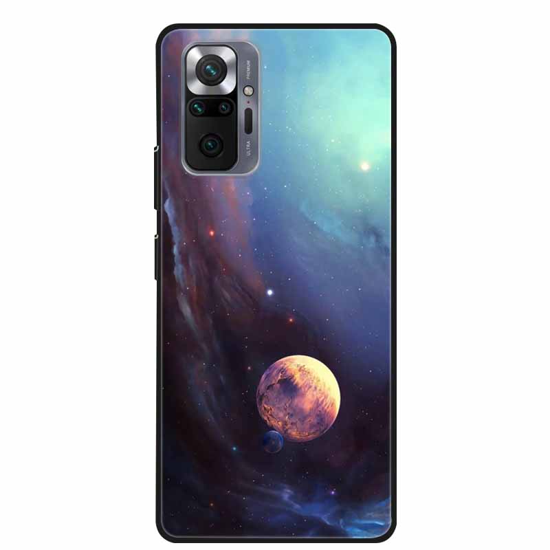 Per Xiaomi Redmi Note 10 Pro Custodia Moda Morbido Silicone Cover per Telefono per Redmi Note10 Pro Max Coque M2101K6G Paraurti Cool Funda