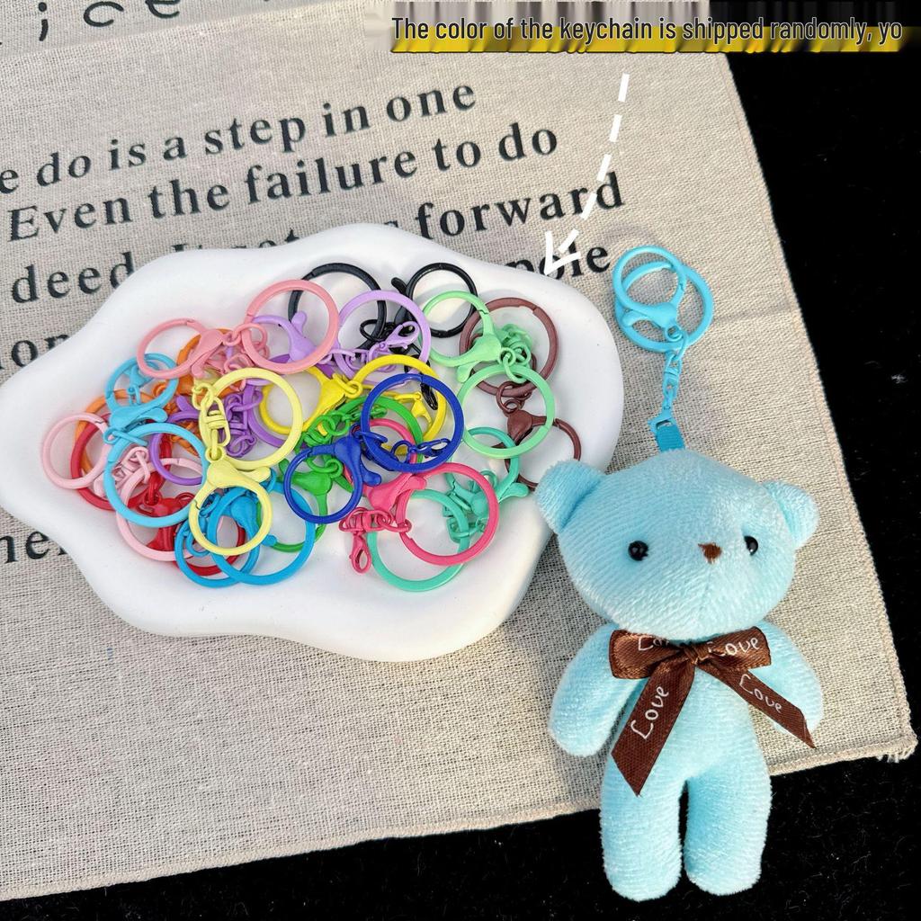 Portachiavi Ciondolo Tuta Peluche Orsacchiotto - Piccolo Giocattolo Regalo