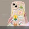 Three-dimensional Flower Chain Suitable for Xiaomi 13 Mobile Phone Case Note12/11/10 Silicone Redmi K60/40/30pro
