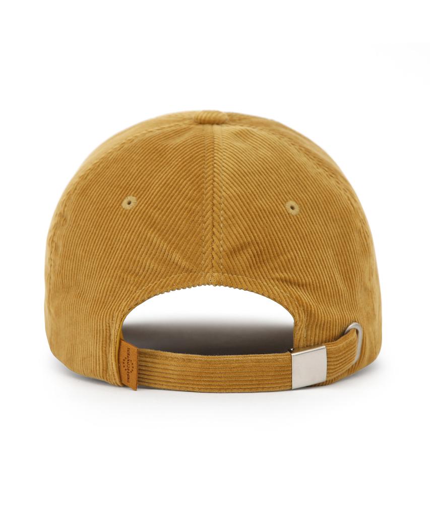 Eondeokeonteulol Corduroy Logo Ball Cap Arial Udc / Authentic B B / Cd / Yellow