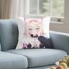 Fuwawa Mococo Hololive Vtuber Pillow Case Pillows For Cover Home Decor Items Living Room Decoration Cushion Covers