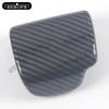 For LEADING ONE 2020 Car Gear Shift Knob Head Cover Interior Sticker Styling Accessories Matte silver Carbon fibre