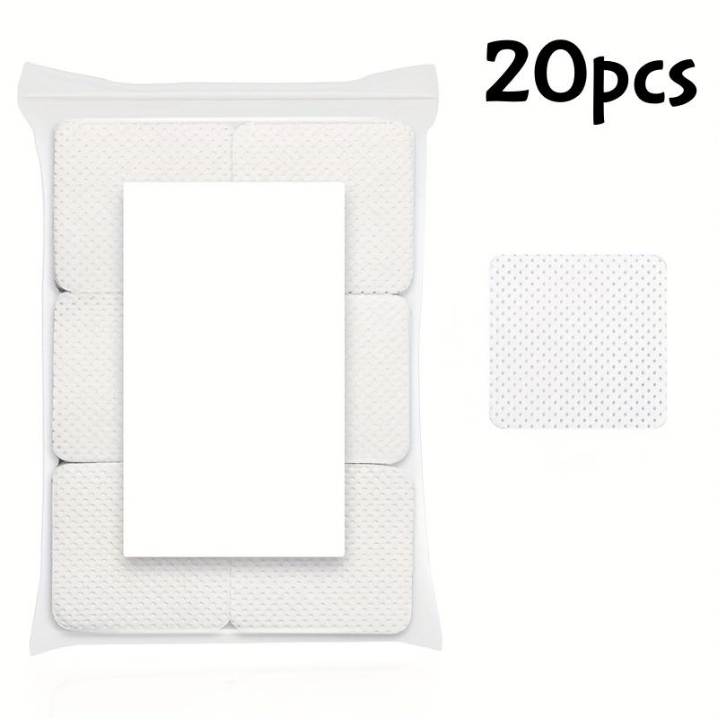 20-200pcs Lint-Free Nail Wipes Eyelash Glue Removal Pads Multifunctional Non-Woven Cleaning Pad Beauty Makeup Cleaning Tools