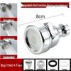 Universal Rotating Kitchen Faucet Aerator: Anti-Splash, Water-Saving, Sprayer Extender