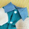 Autumn and Winter Double-sided Fleece Shirt Collar Two-legged Fleece Jacket Dog Cat Clothes Small Dog Warm Pet Clothing