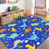 Cartoon dinosaur carpet children's room bedside soft non-slip floor mat game crawling floor mat home decoration carpet door mat