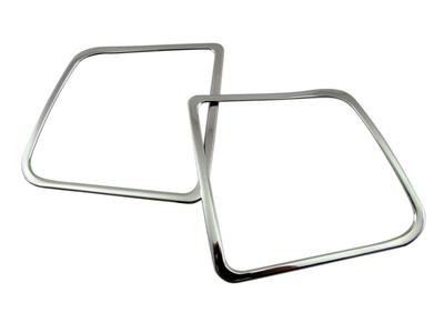 Finish Stainless Steel Plated Rear Door Speaker Rings for the Alphard Hybrid AYH30W Ultra-Mirror [SPEAKER-038] (Model 32947)