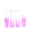 1/5Pcs 5Ml Gradient Rose Red Glass Perfume Spray Bottle Premium Mini Travel Carry Perfume Dispenser Bottle