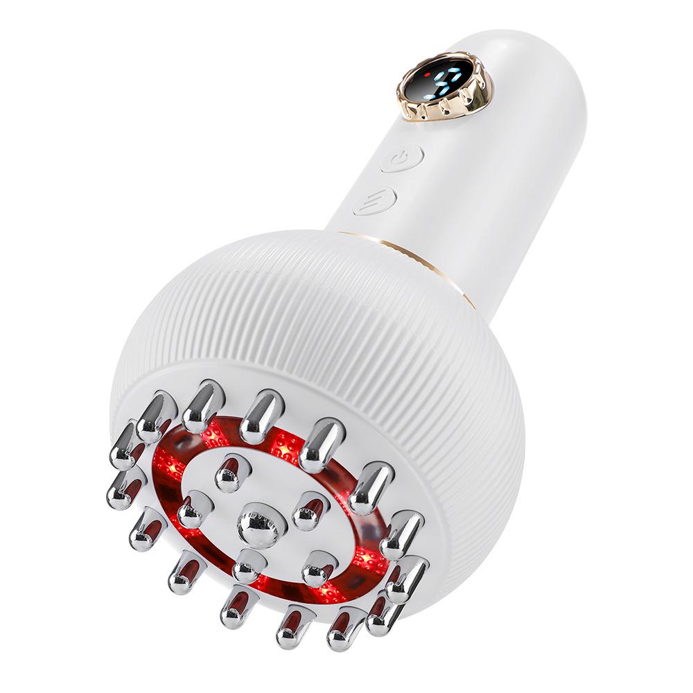 Smart EMS Meridian Vibration Brush - Full Body Electric Cupping & Hot Compress Device