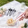 1pcs Finger Chopsticks Lazy Snack Clip for Gamers Hand-Free Eating Tool Avoid Dirty Hands Creative Snack Tongs Tableware