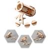 STEM Educational Wooden Mortar Assembly Set Safe Learning Toy For Kids Age 6+ Hands On Physics Project Experiment Model