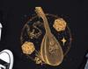 D&D Bard T-Shirt: Dungeons and Dragons dnd bardic shirt Vicious Mockery, bard instrument lute and dice tee