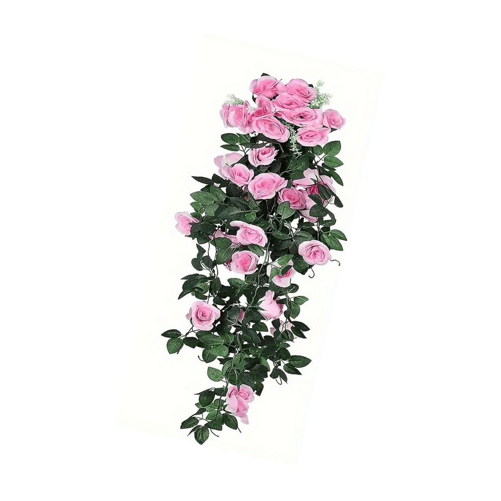 Maintenance Frees Faux Rose Garlands For Indoor Outdoor Decoration Artificial Florals Creeping Stem Accessories