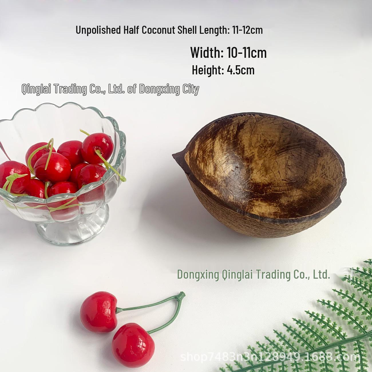 Coconut Shell Aromatherapy Candle - Small Handmade Scented Candle with Essential Oils and Dustproof Paper Lid