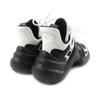 Great LOUIS VUITTON High cut sneakers Black White Women 35.5 Used