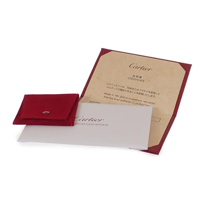 CARTIER  B4071047 #7(JP Size) ring K18 white gold/diamond Women