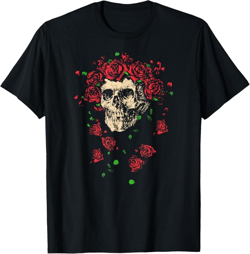

Grateful Dead Bertha Skull with Roses Vintage Band T-Shirt 4XL