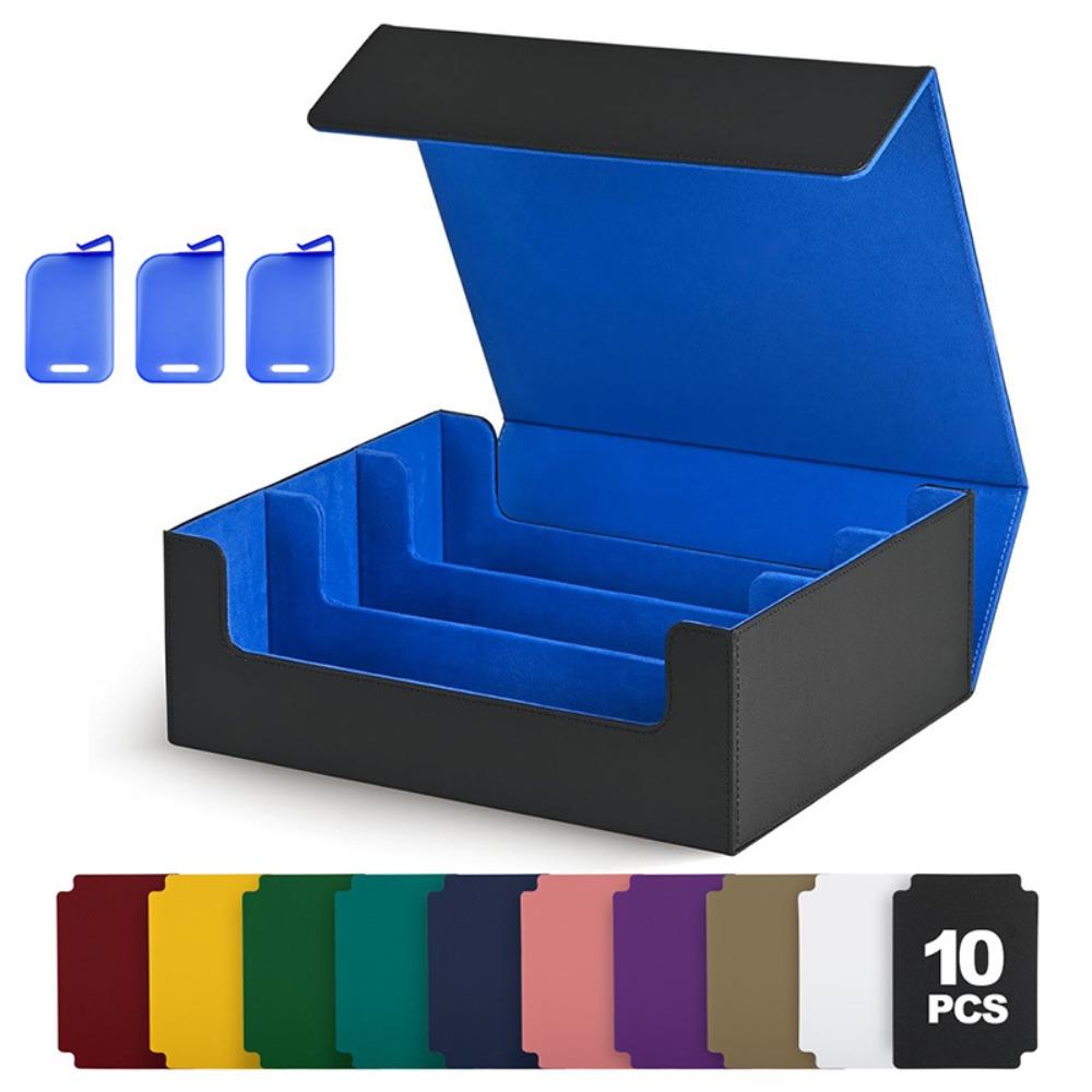Display Window Game Card Organizer Single Sleeved Cards Card Deck Box Table Storage Supplies