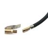 Portable Lock on Air Chuck Mini Air Compressor Tire Inflator Tyre Chuck Hose End 8mm Barb Connector for Auto Hose Repair