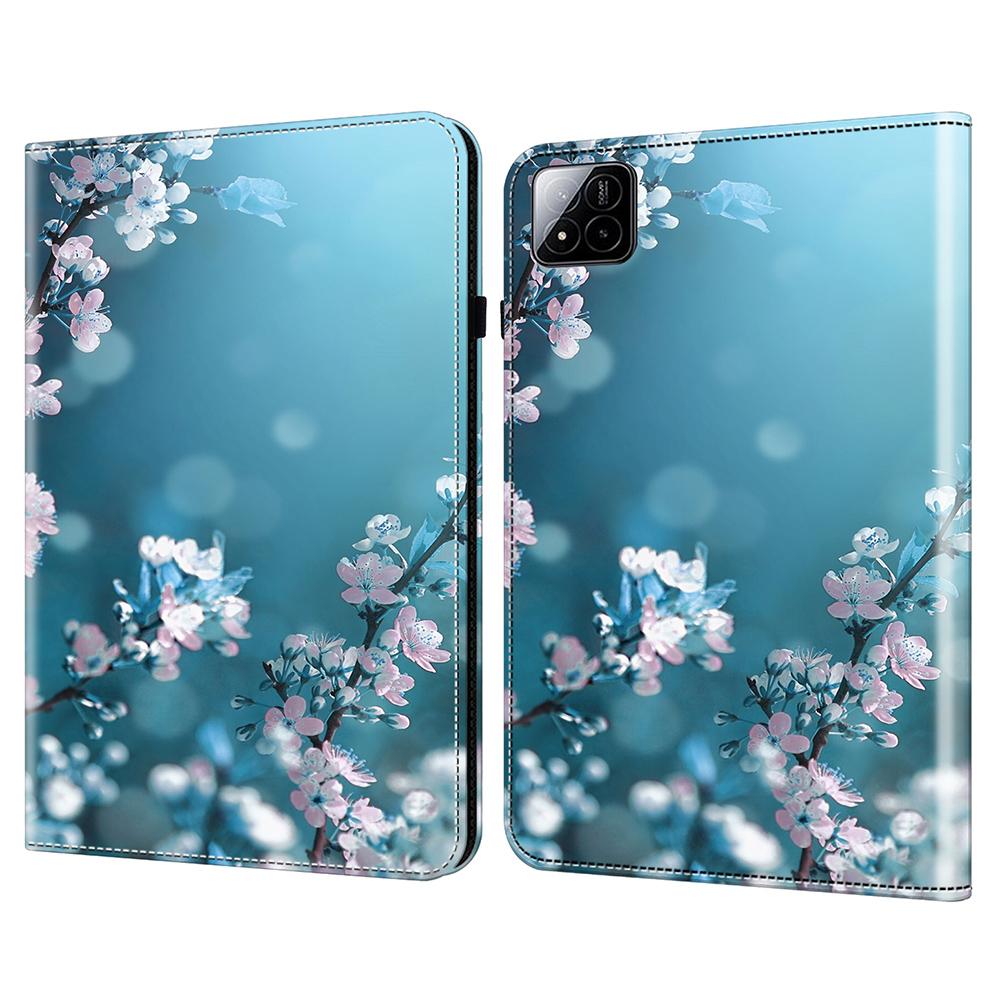 For Xiaomi Pad 7/7 Pro Case Pattern Printed Leather Tablet Cover with Card Slot