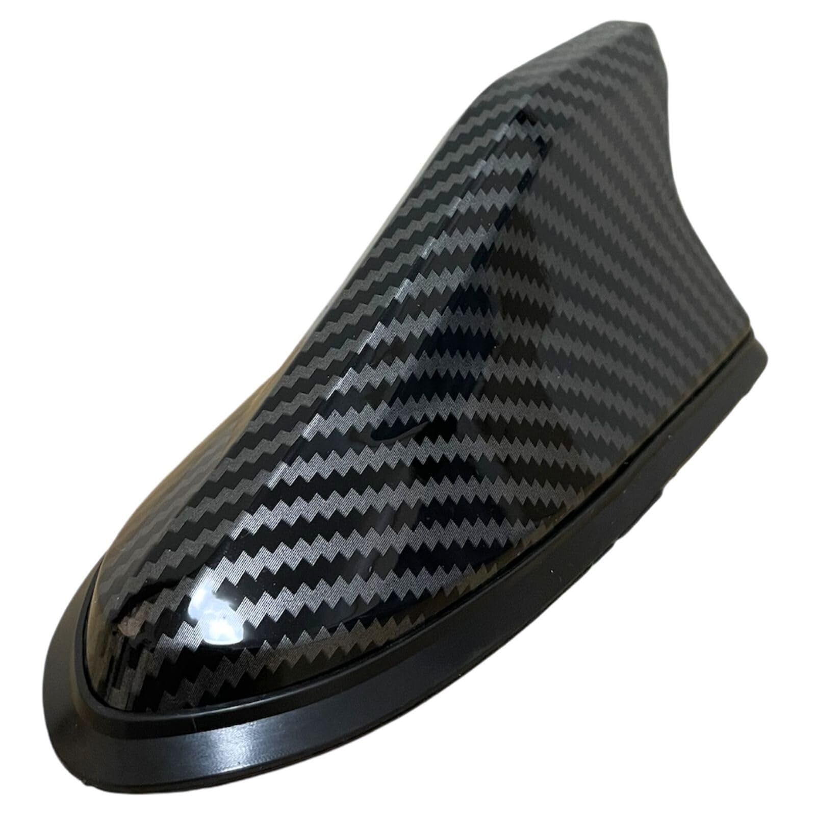 

YESprime Universal Shark Antenna Car Fin Radio FM AM Waterproof Dolphin Suzuki Car Toyota Dress Up Roof Mazda Carbon Look Outer diameter is 16cm