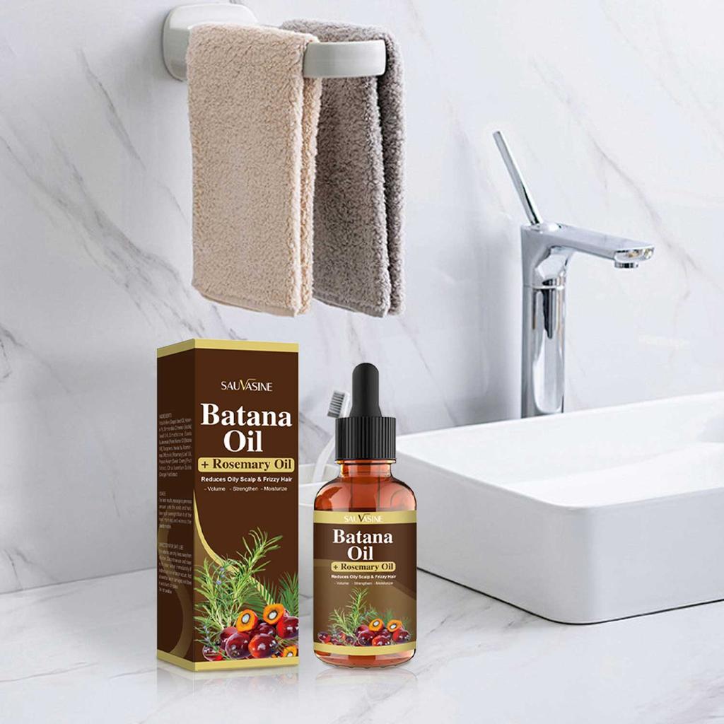 Hair Nourishing Oil with Batana & Rosemary – Helps Reduce Shedding & Supports Stronger, Fuller Hair