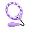 Smart Weighted Fitness Hoop with Counter Adults Weight Loss Fat Burning Waist Toning Fitness Circle Women Men Strengthening Waist Exercise Ring