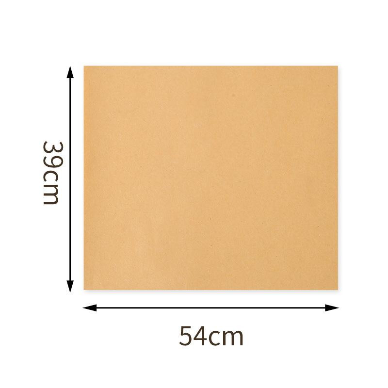 Baking Cake Fast Food Restaurant Packaging Paper French Fries Fried Chicken Food Tray Paper Hamburg Disposable Water Oil Repellent Kraft Papers