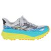 HOKA Stinson 7 Regular Laufen Weiß und Gelb Trail und Leicht und Atmungsaktiv und Größe Schuhe, (1141531-WEPR), Offroad-Sneaker, (Weiß Gelb,