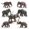 Wild Animal Model: Asian Elephant & Mammoth Cognitive Toy Decor for Kids