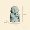 Creative Japanese Miniature Buddha Statue Exquisite Durable Buddha Sculpture Ksitigarbha Buddha Figurine Table Decor