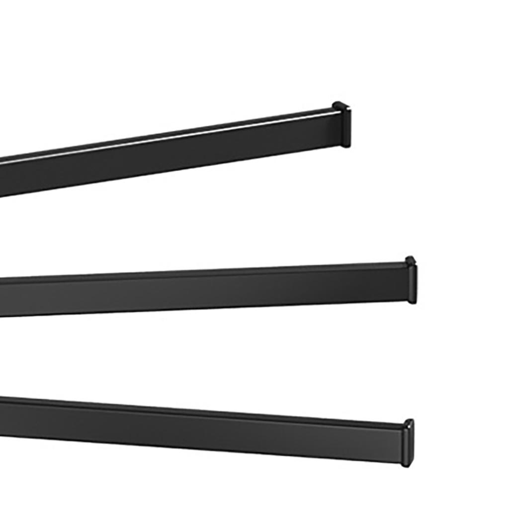 Swivel Towel Racks Stainless Steel Punch Free Wall Mount 5 Arms Rotation Towel Hanger Holder for