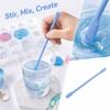 16 Silicone Stir Sticks for Epoxy Resin Crafts, Mixing Tools
