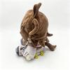 Uma Musume Plush Toy Brown Hair Little Girl Doll Cute Stuffed Animal Soft Pillow Collectible Gif