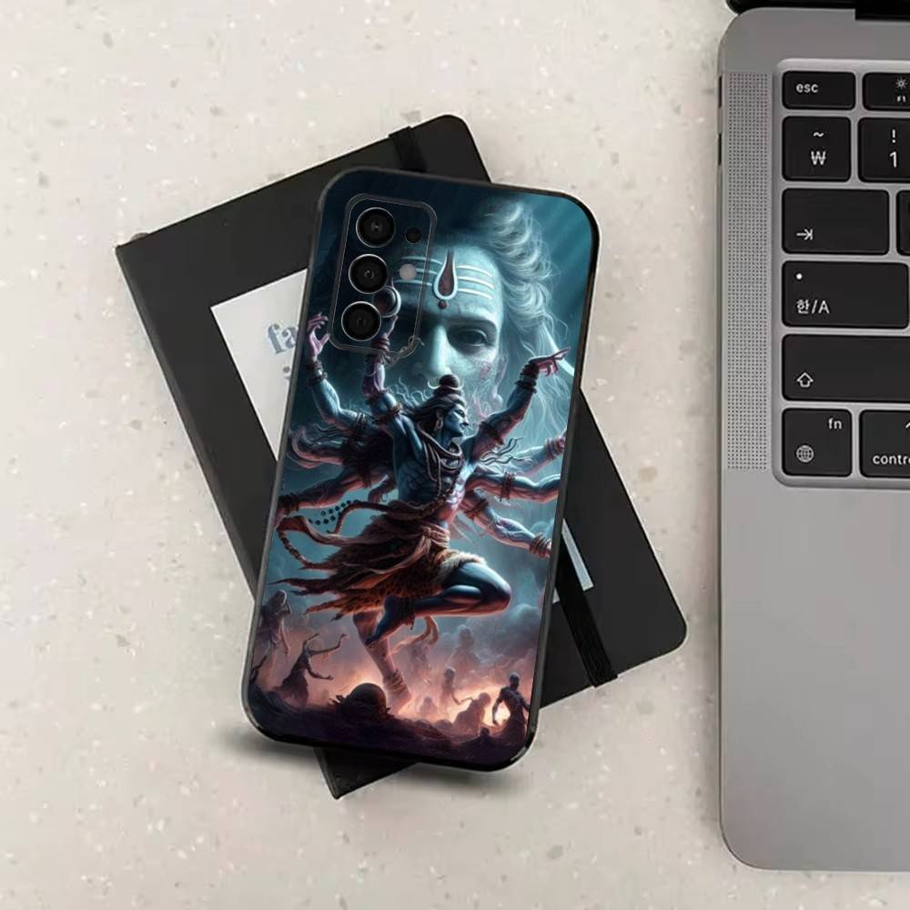 Lord Shiva Mahadevs of Indiav Case For Samsung Galaxy A73,72,41,J7,22,Note,31,8,9,52,71,53,32,Soft Black Silicone Cover