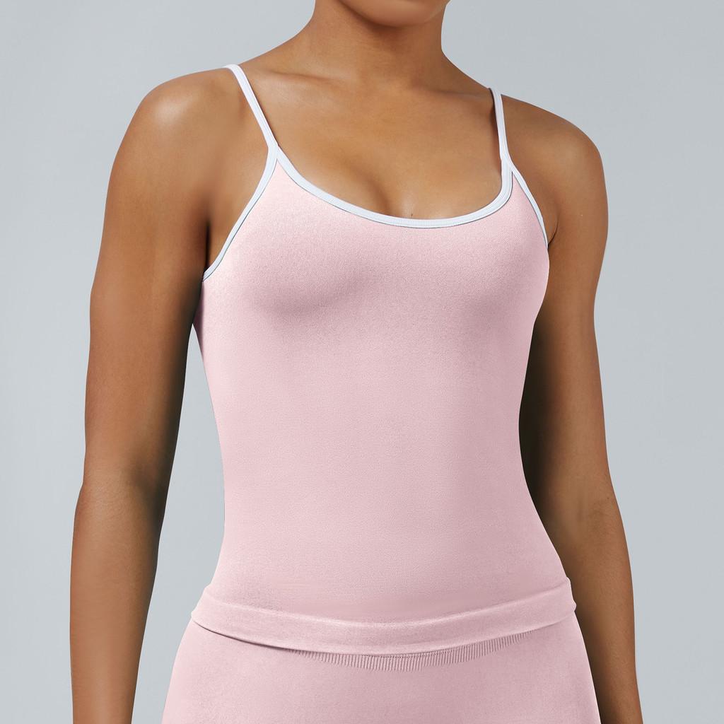 Womens Breathable Dryfit Sleeveless Sports Vest For Yoga And Running