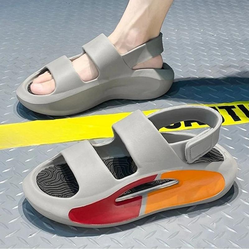 Ultralight Men's Sandal Non-slip Buy New Comfortable 2025 Styles Luxury Breathable Design Arrival Trend 39 H Male Shoe