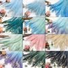 150x100cm Embroidery Lotus Leaf Soft Fabric Diy Hanfu Shirts Doll Cloth Chinese Style DIY Sewing Craft Organza Tulle Material