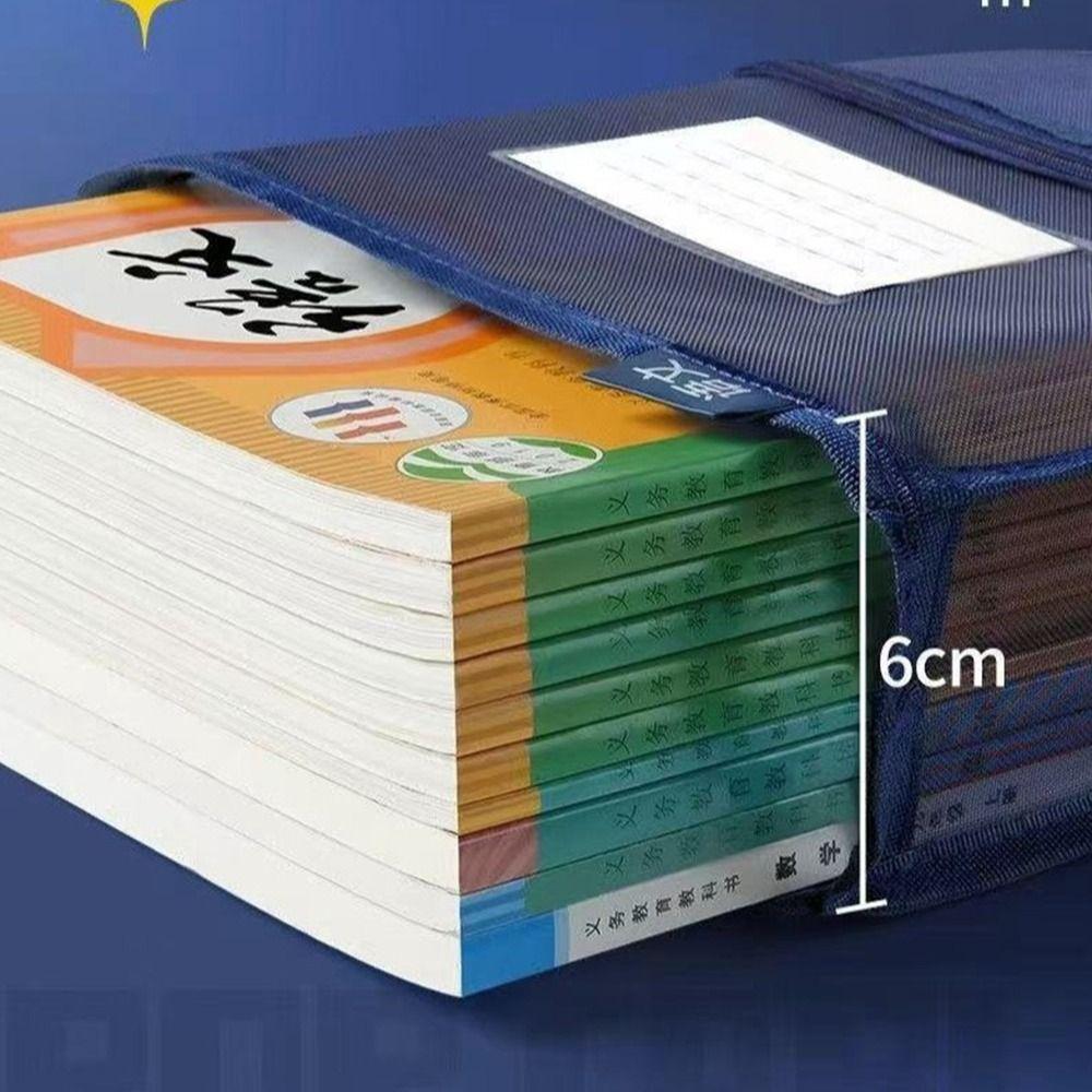 Mesh A4 File Folder L-shape Transparent Pouch Portable Test Paper Organizer  School Office