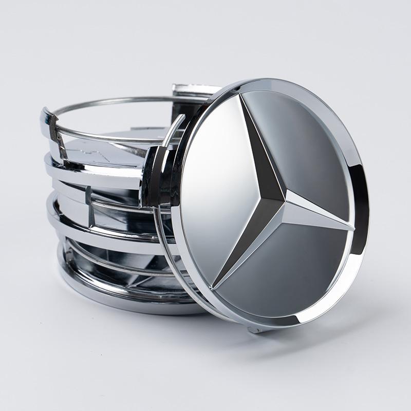 4pcs A1714000025 75mm Car wheel Hub Cap Emblem badge logo Mercedes Benz Amg C E Class CLA GLC W205 W212 W213 W176 W177 X253 W117