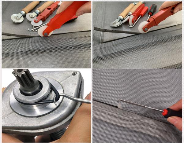 Screen Changing Window Mesh Roller Hook Remover