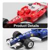 1:32 Scale Formula Racing Car Model Toy Simulation Alloy Diecast City Speed Rally Cars Models Decoration Sound Light Kid Toys