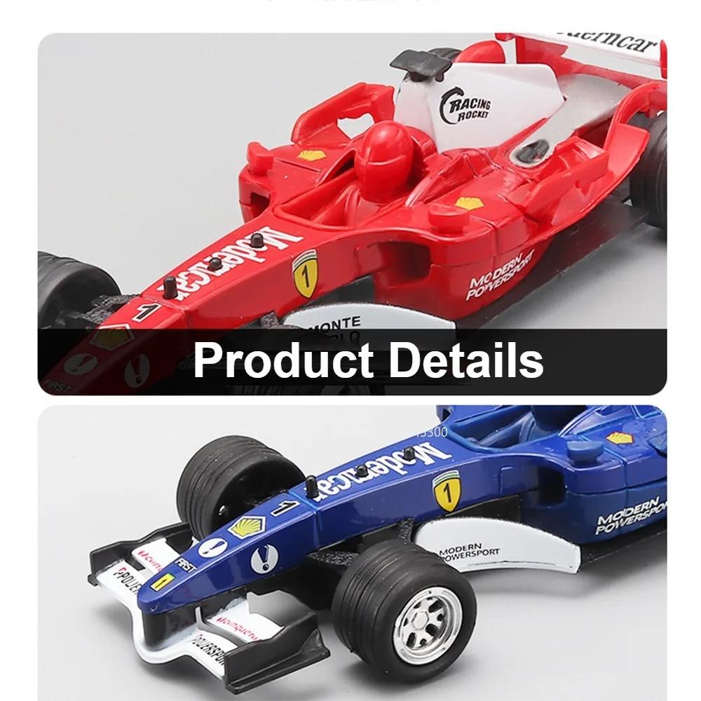 1:32 Scale Formula Racing Car Model Toy Simulation Alloy Diecast City Speed Rally Cars Models Decoration Sound Light Kid Toys