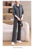 Women's Casual Sportswear: Spring/Autumn Loose Hoodie, Long Pants, Outdoor Jogging/Fitness Three-Piece Set
